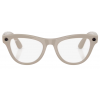 Умные очки Ray-Ban Meta* Skyler Gen 2 Shiny Chalky Grey, Фотохромные линзы Clear to Sapphire Transitions (RW4014)